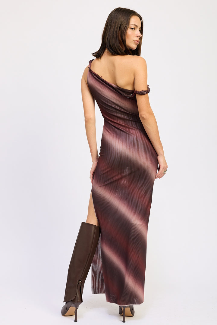 Margret Mesh Maxi Dress