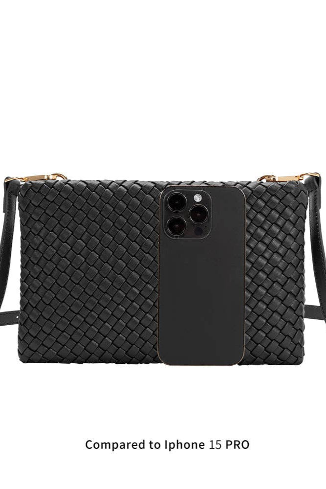 Daisy Black Crossbody Bag