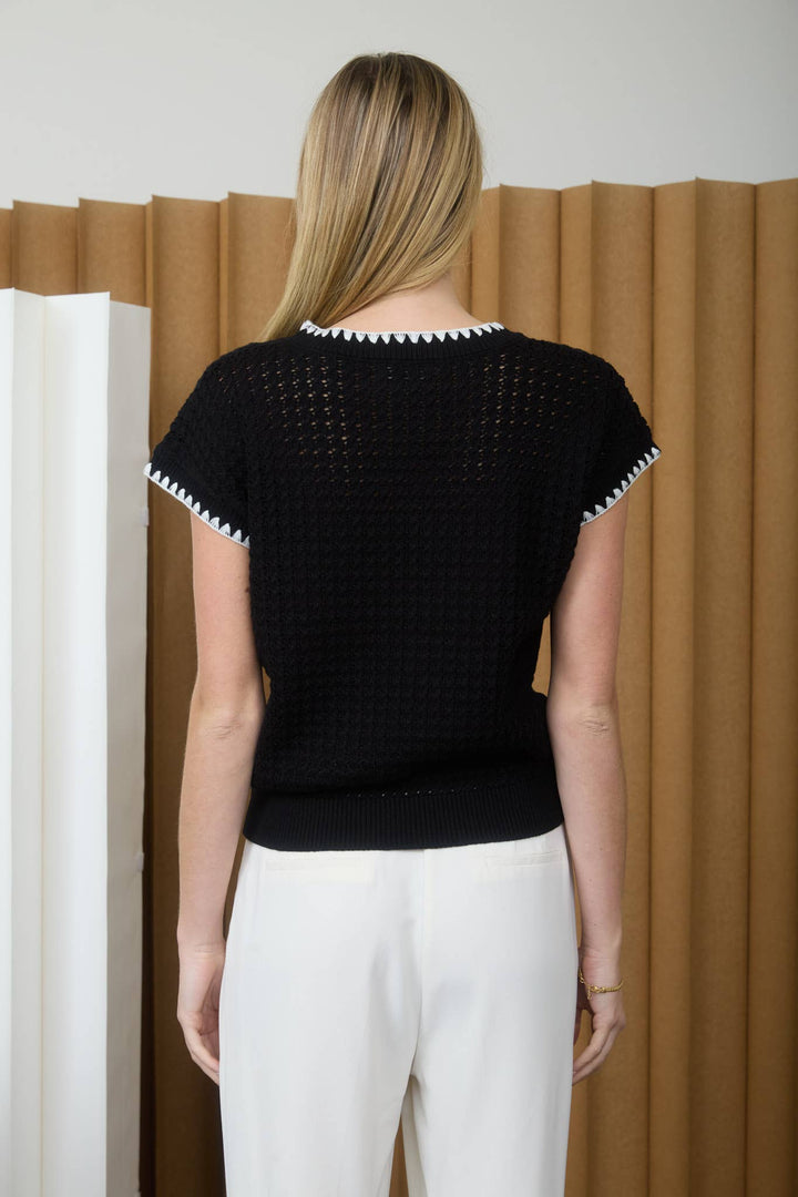 Kendall Short Sleeve Sweater