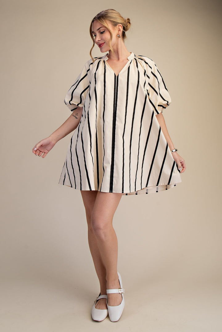 Salma Stripe Mini Dress