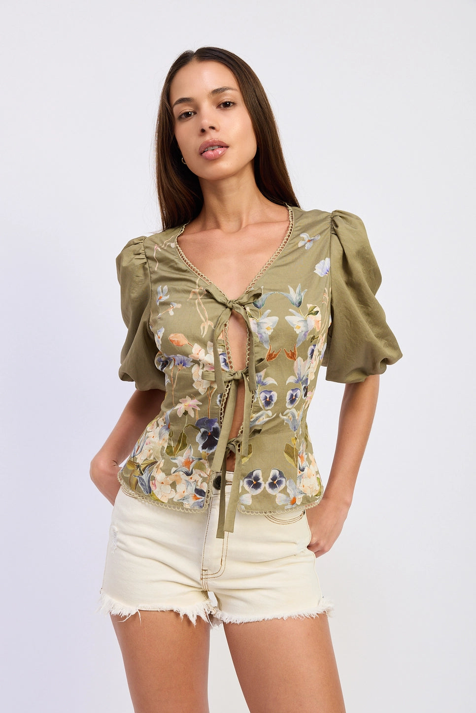 Ophelia Front Tied Top
