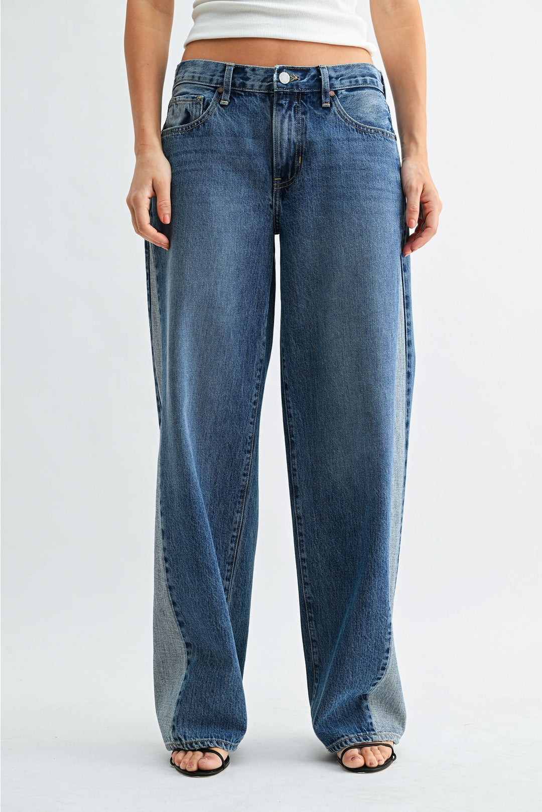 Jenna - Wide Leg - Medium Denim