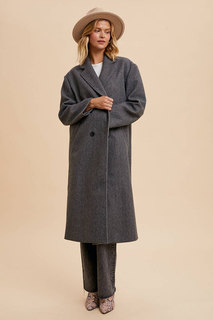 Whitney Lapel Duster Coat