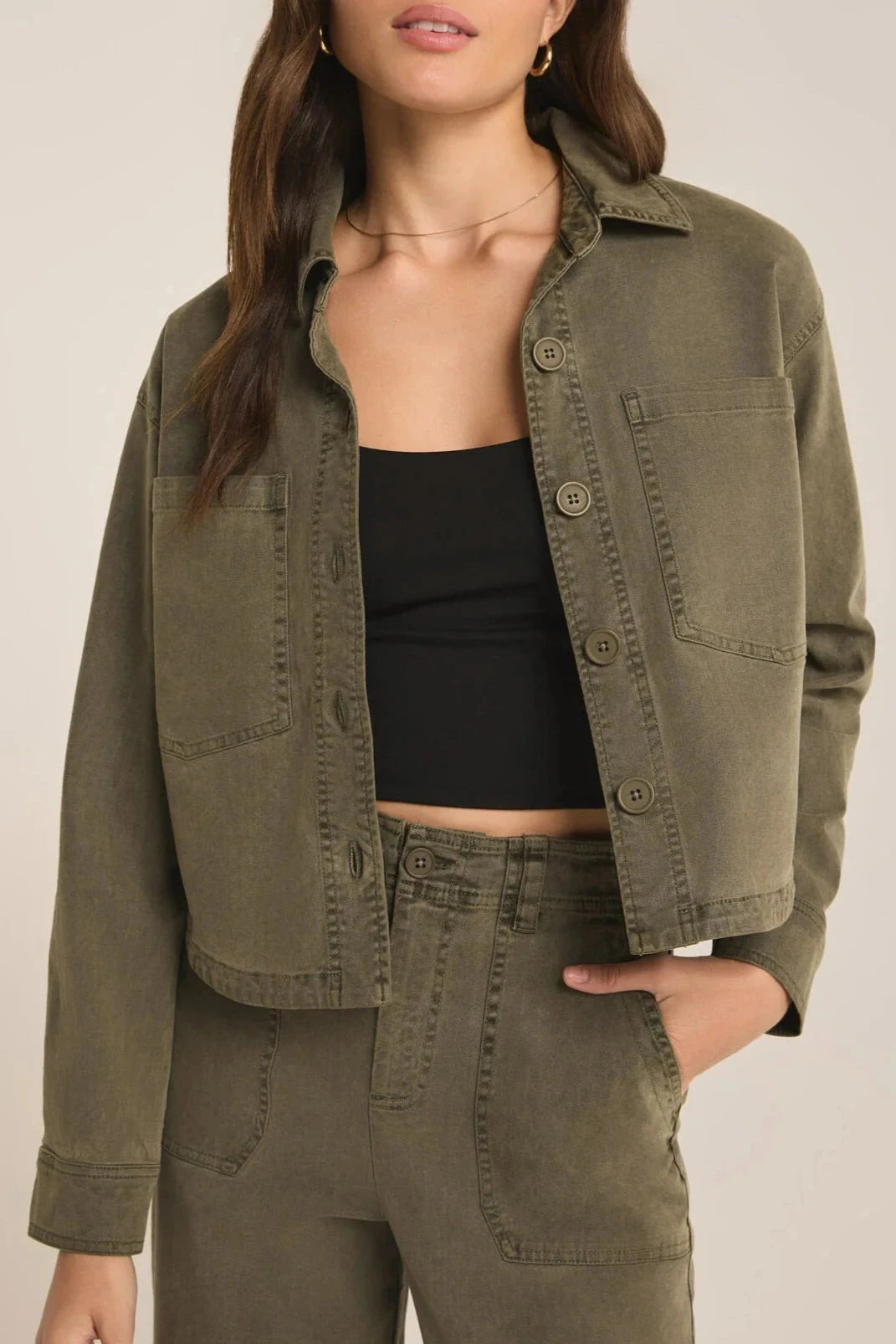 All Day Cropped Jacket