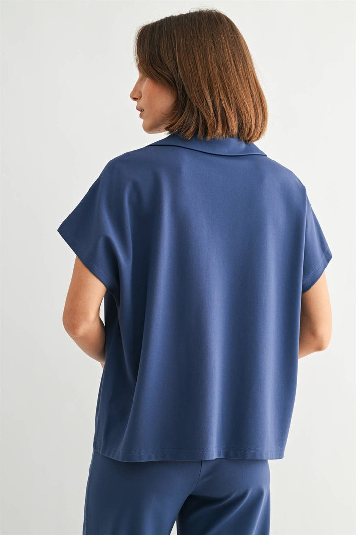 Bonnie Collared Top