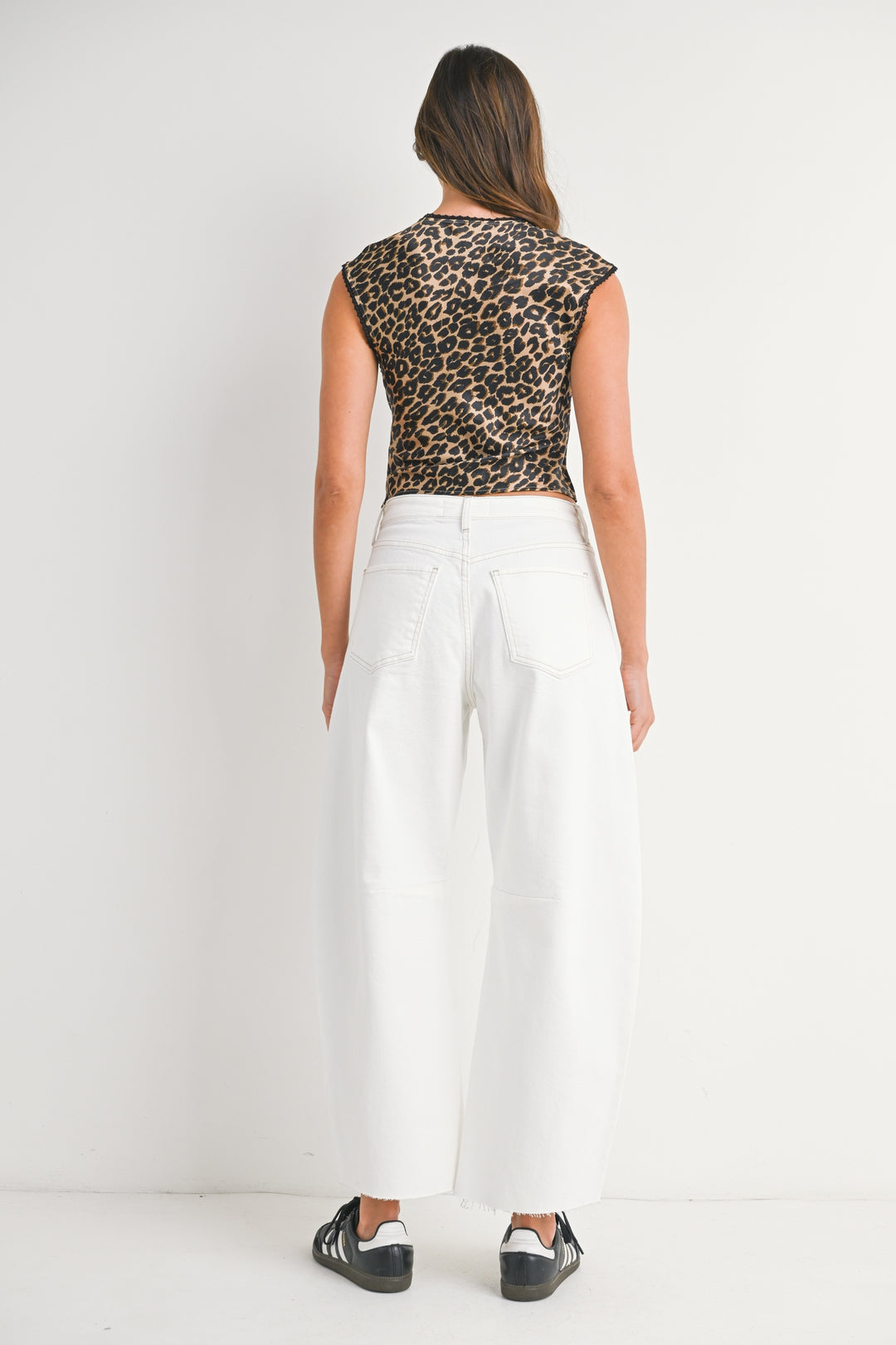 Angie - Barrel Jean - Off White
