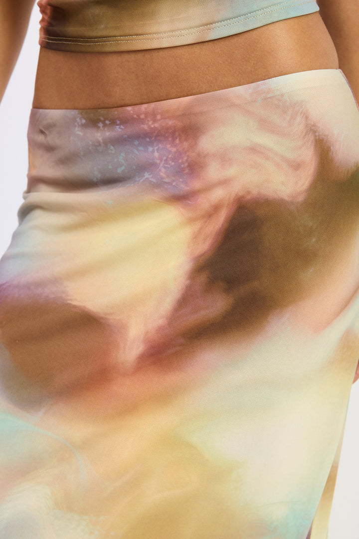 Golden Hour Mesh Skirt