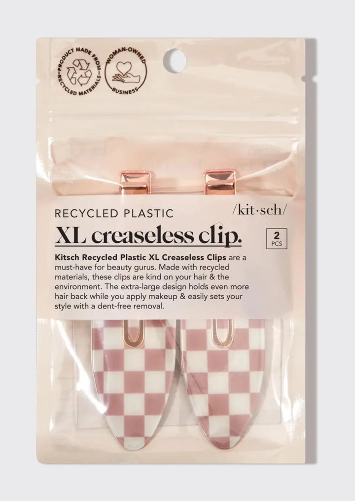 Recycled Plastic Creaseless Clips