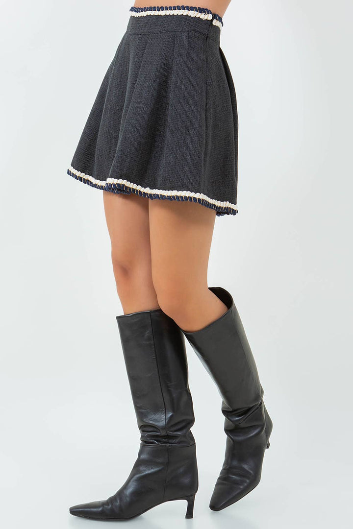 Nora Pleated Mini Skirt