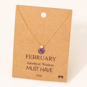 Birthstone Necklace