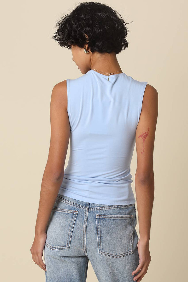 Mia Asymmetrical Neck Top
