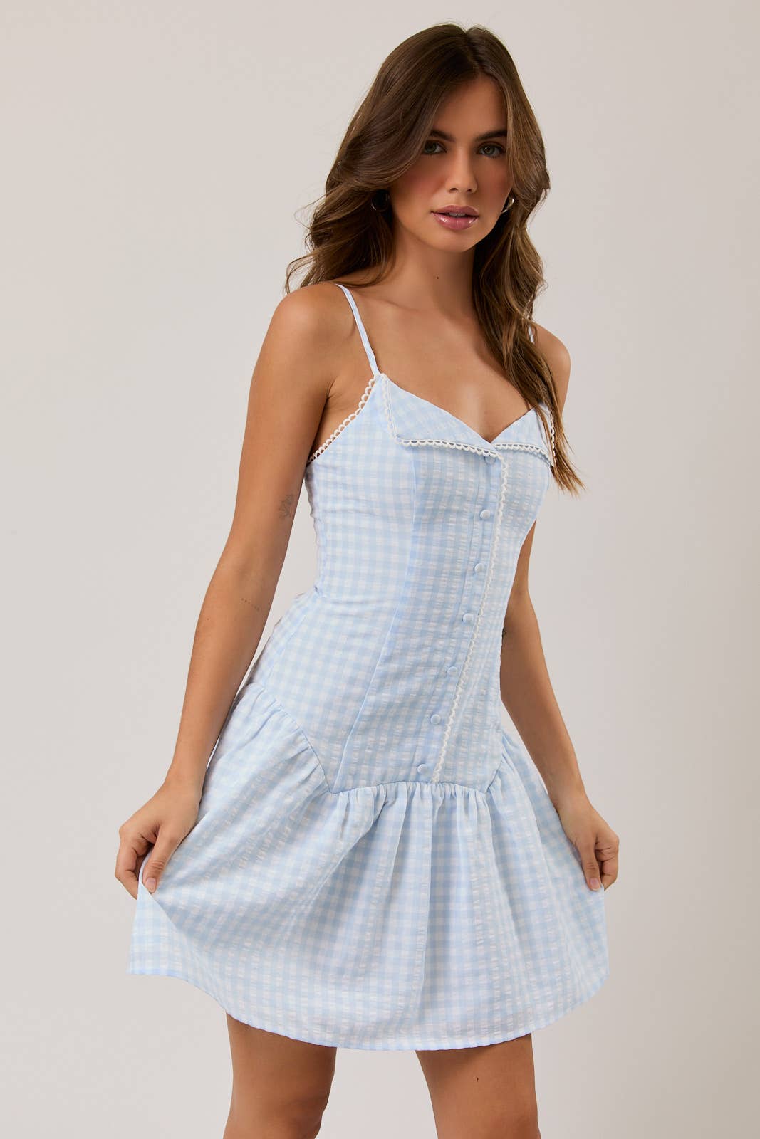 Belle Gingham Dress