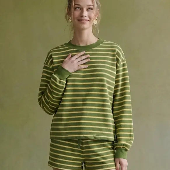 Quinn Striped Top