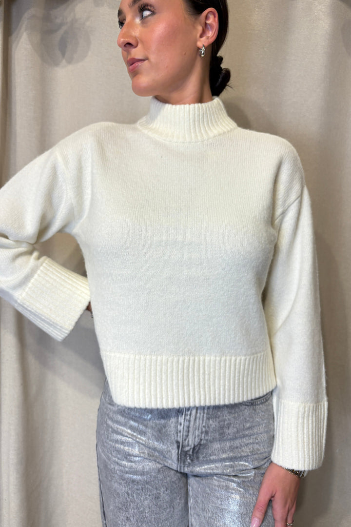 Ivi Mock Neck Sweater