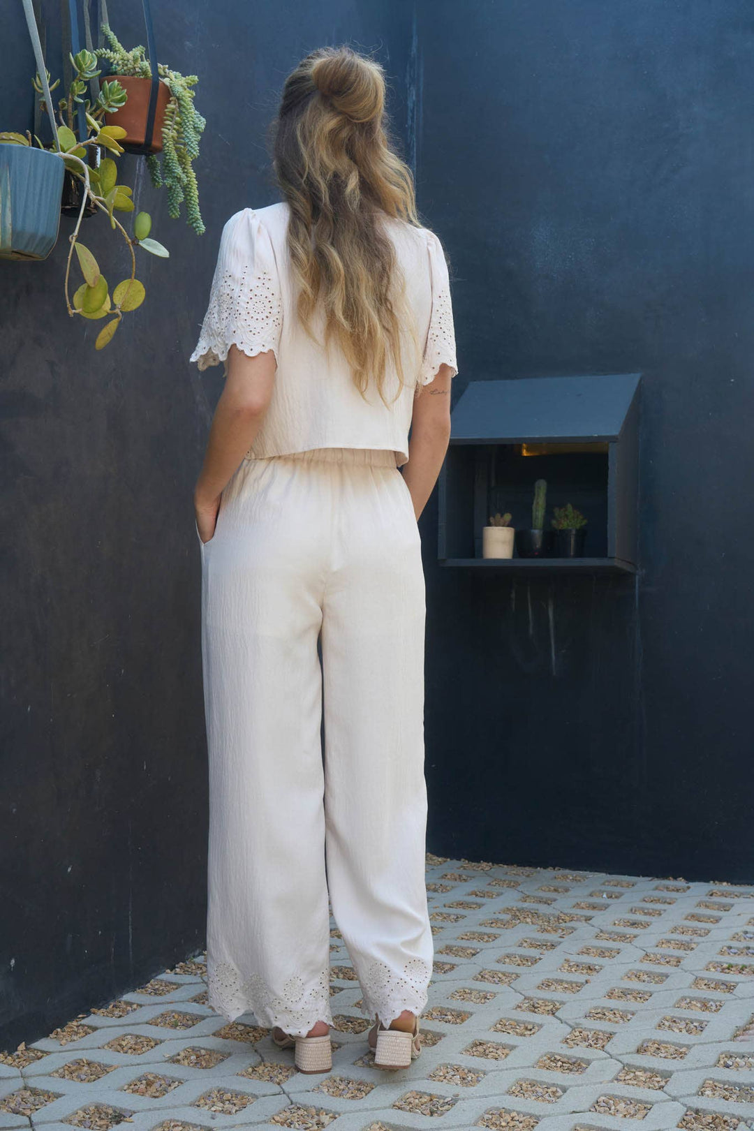 Angela Scallop Pants
