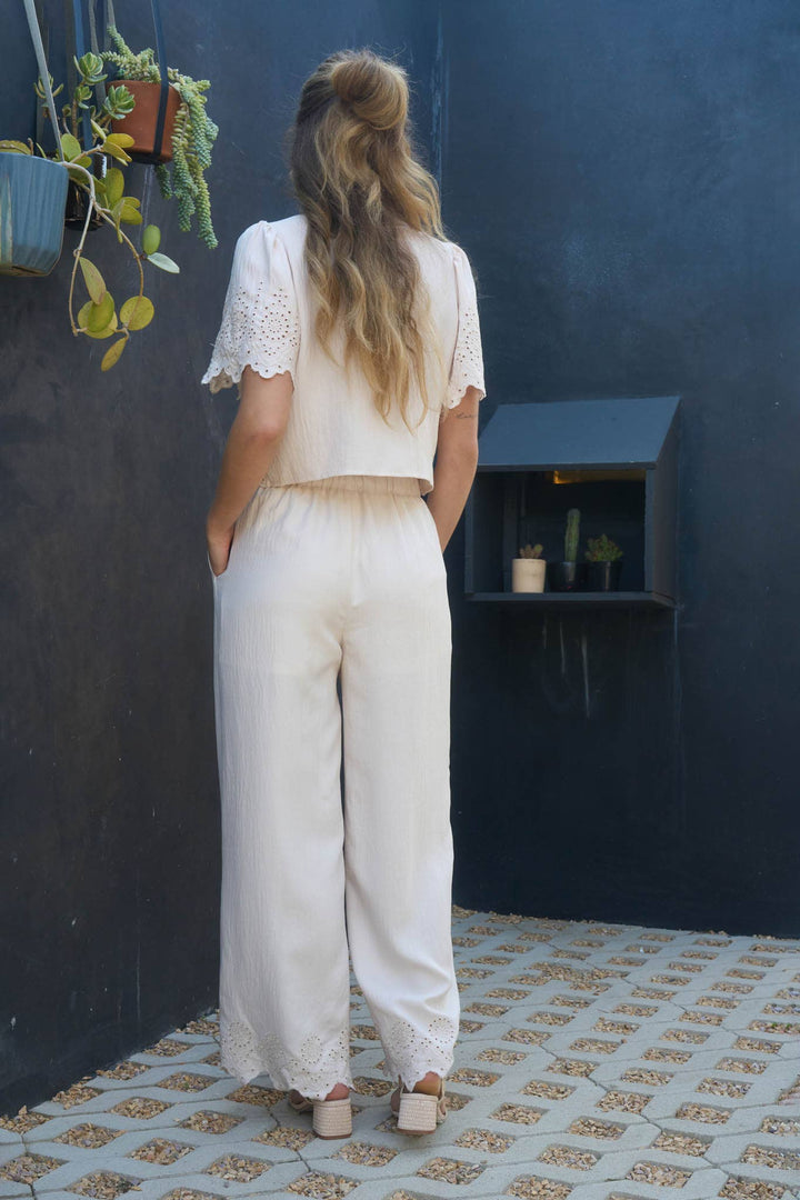 Angela Scallop Pants