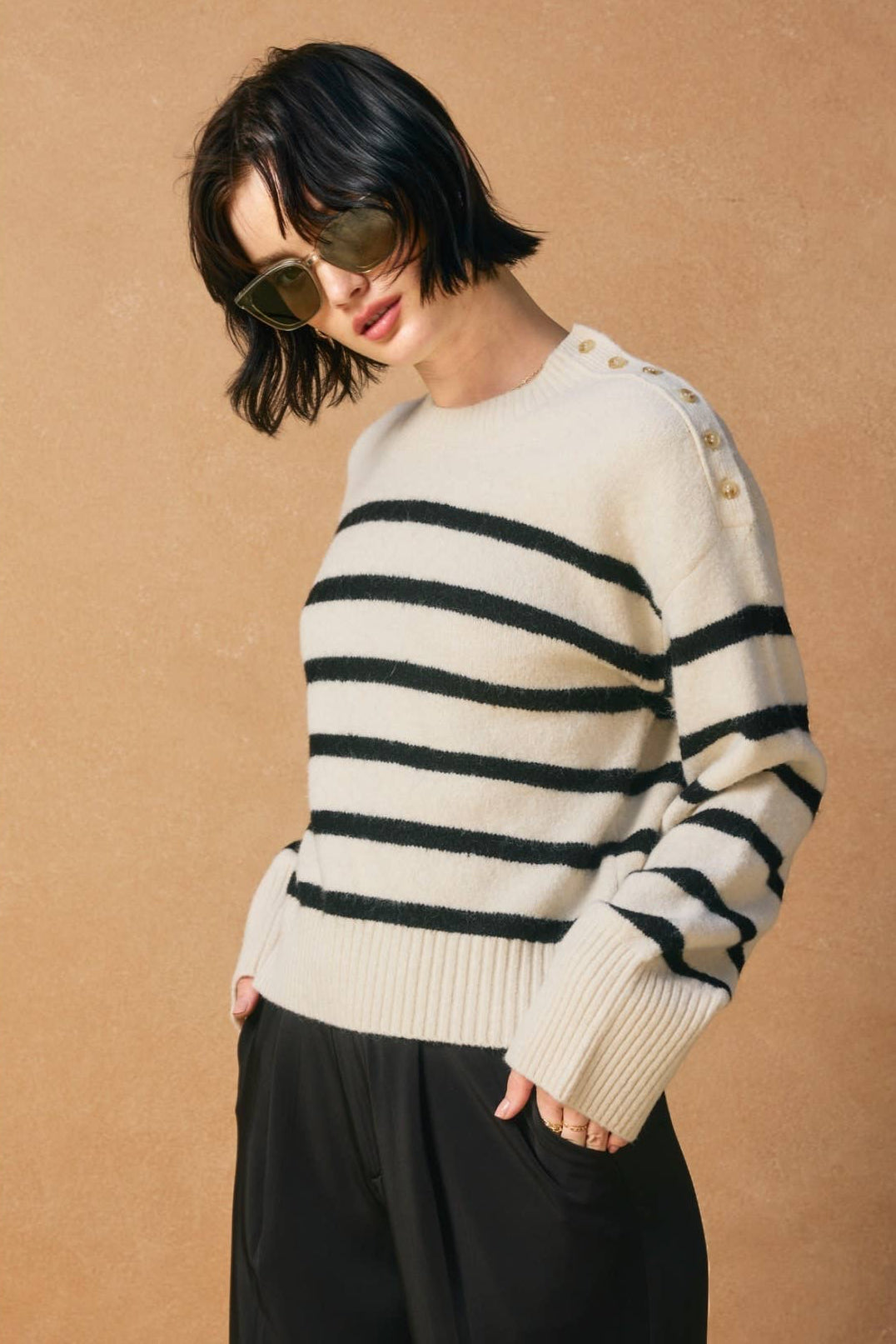 Charlotte Striped Sweater