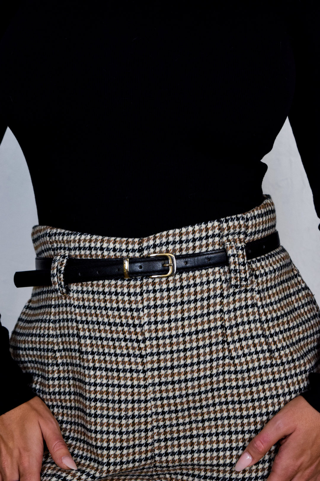 Autumn Belted Shorts