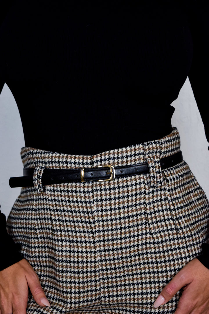 Autumn Belted Shorts