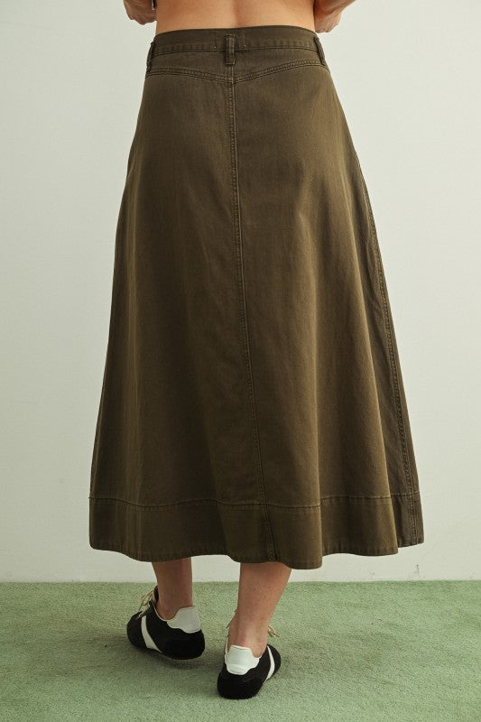 Winnie Pleated Skirt