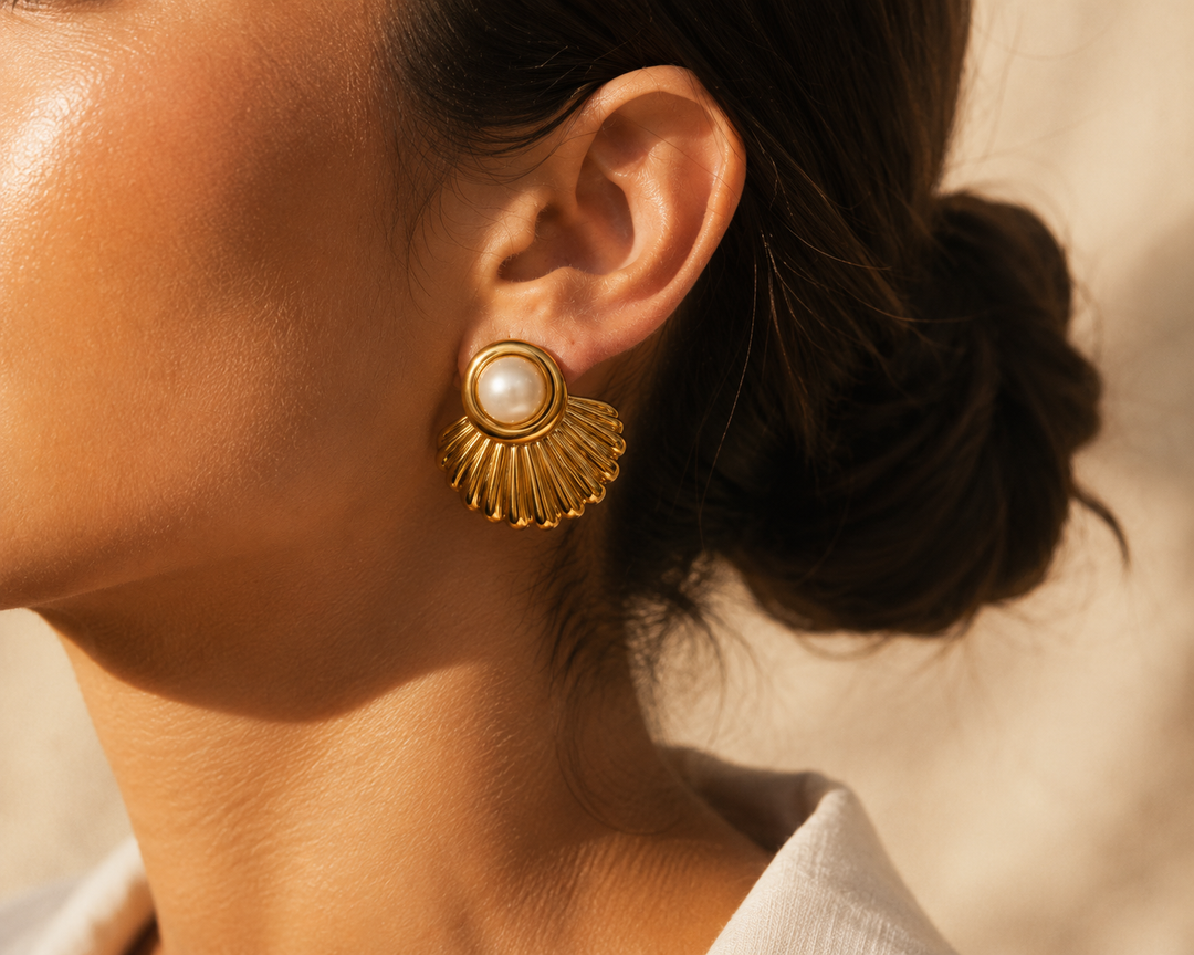 Lexie Pearl Shell Earrings
