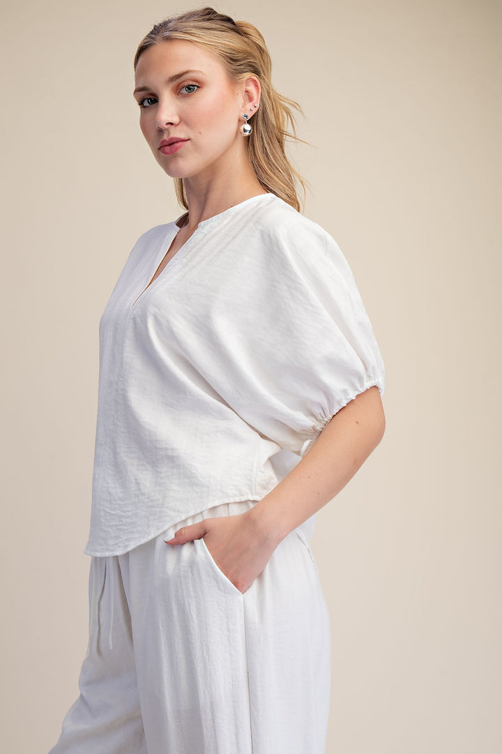 Merida V Neck Blouse