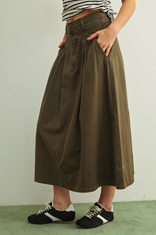 Winnie Pleated Skirt