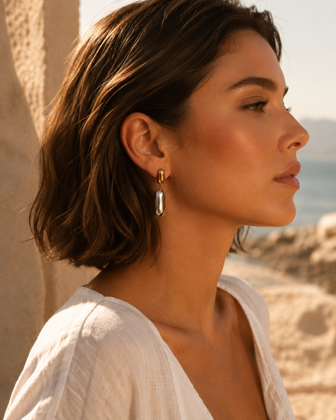 Genesis Classic Drop Earrings