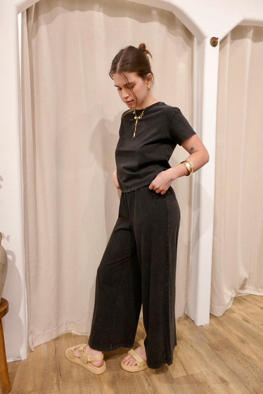 Scout Jersey Flare Pants