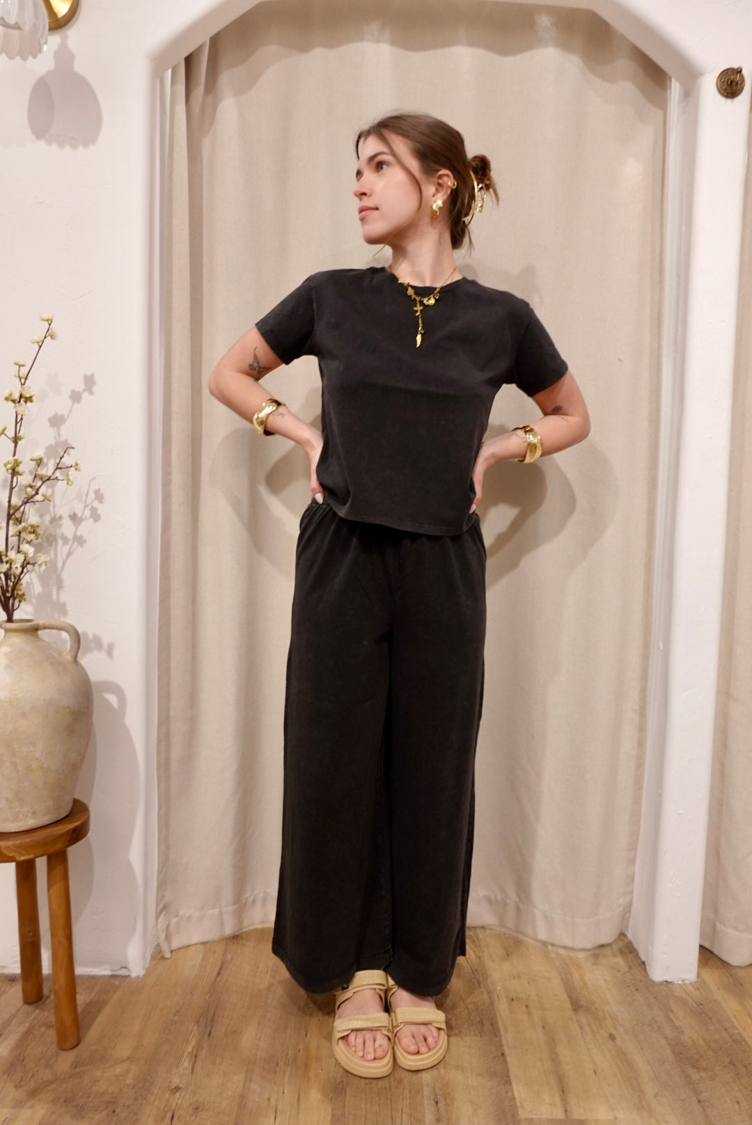 Scout Jersey Flare Pants