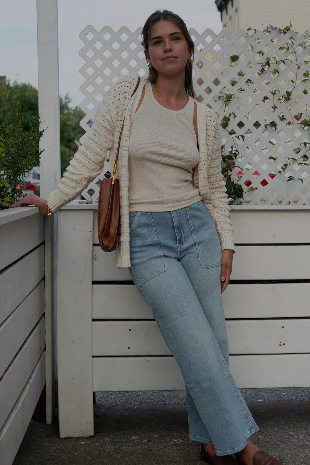 Kyra Cargo Pocket Jeans