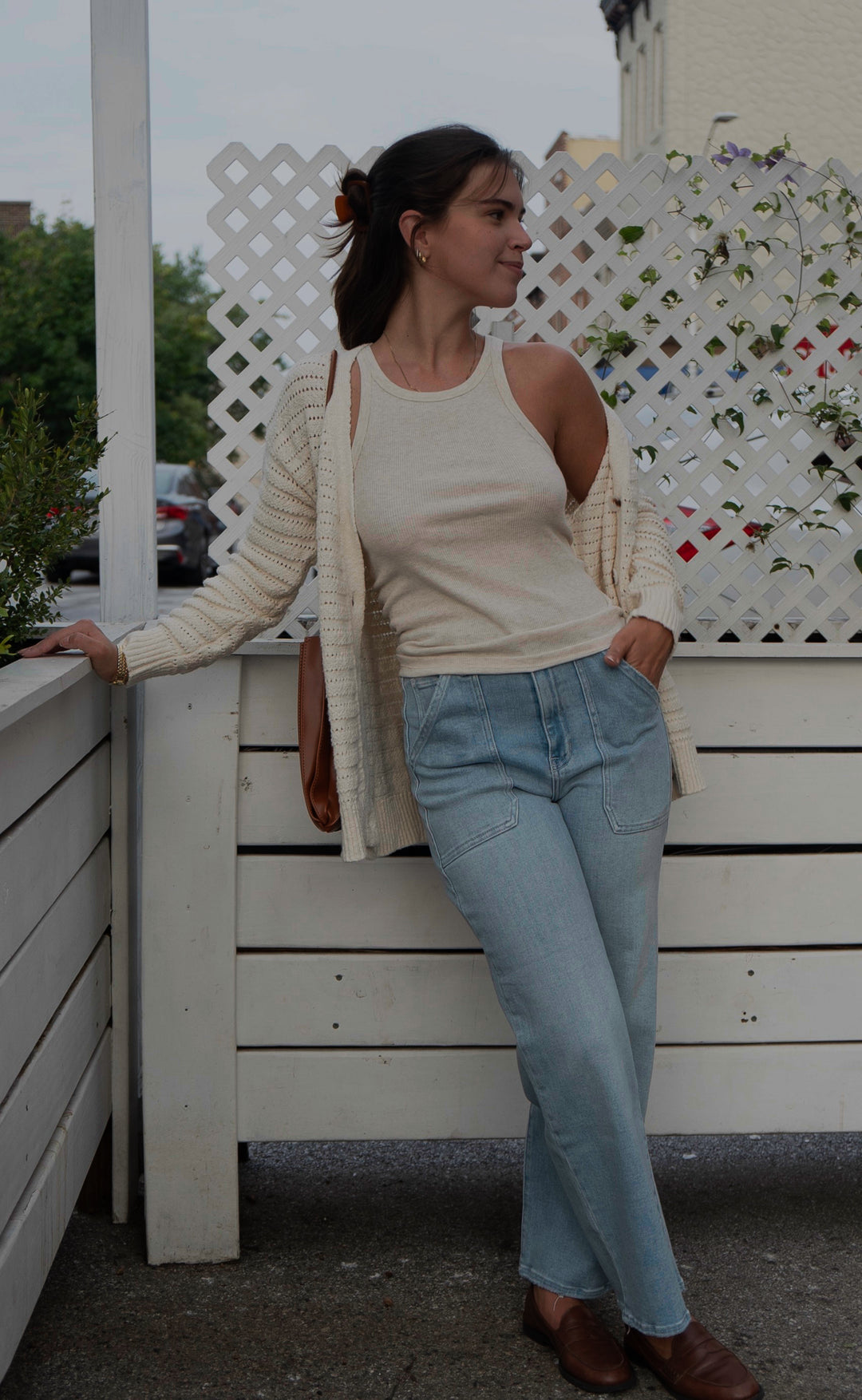 Kyra Cargo Pocket Jeans