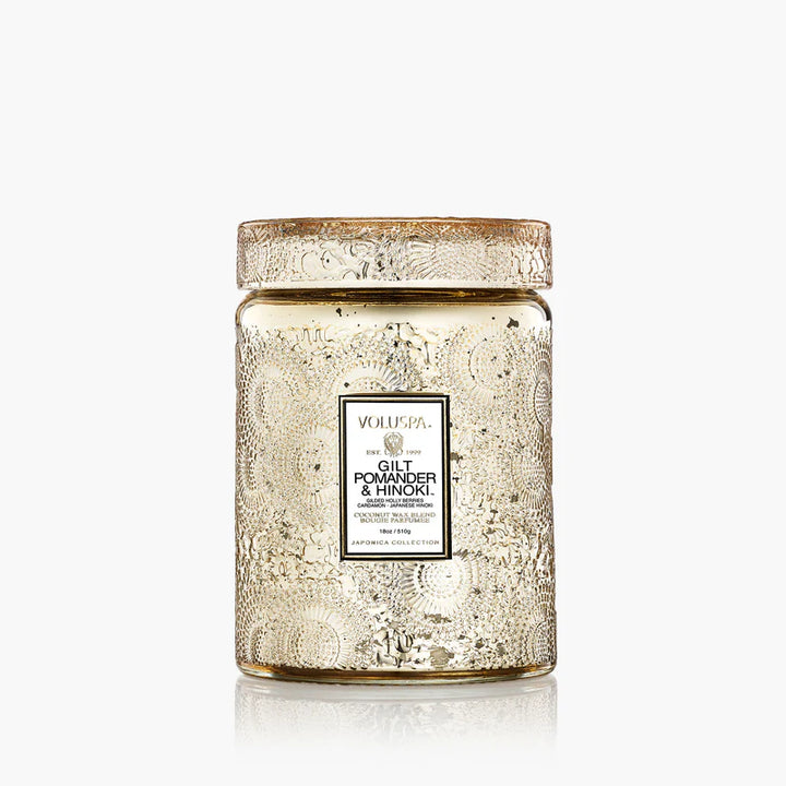 Gilt Pomander & Hinoki 18oz