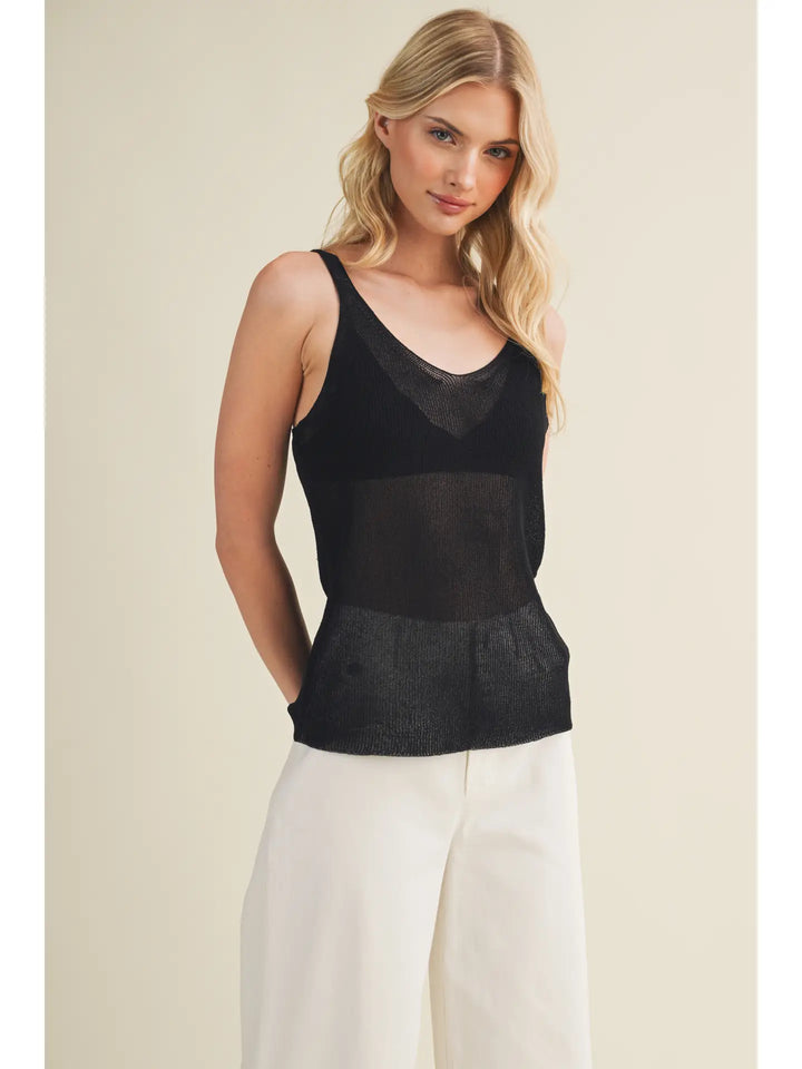 Nola Sheer Top