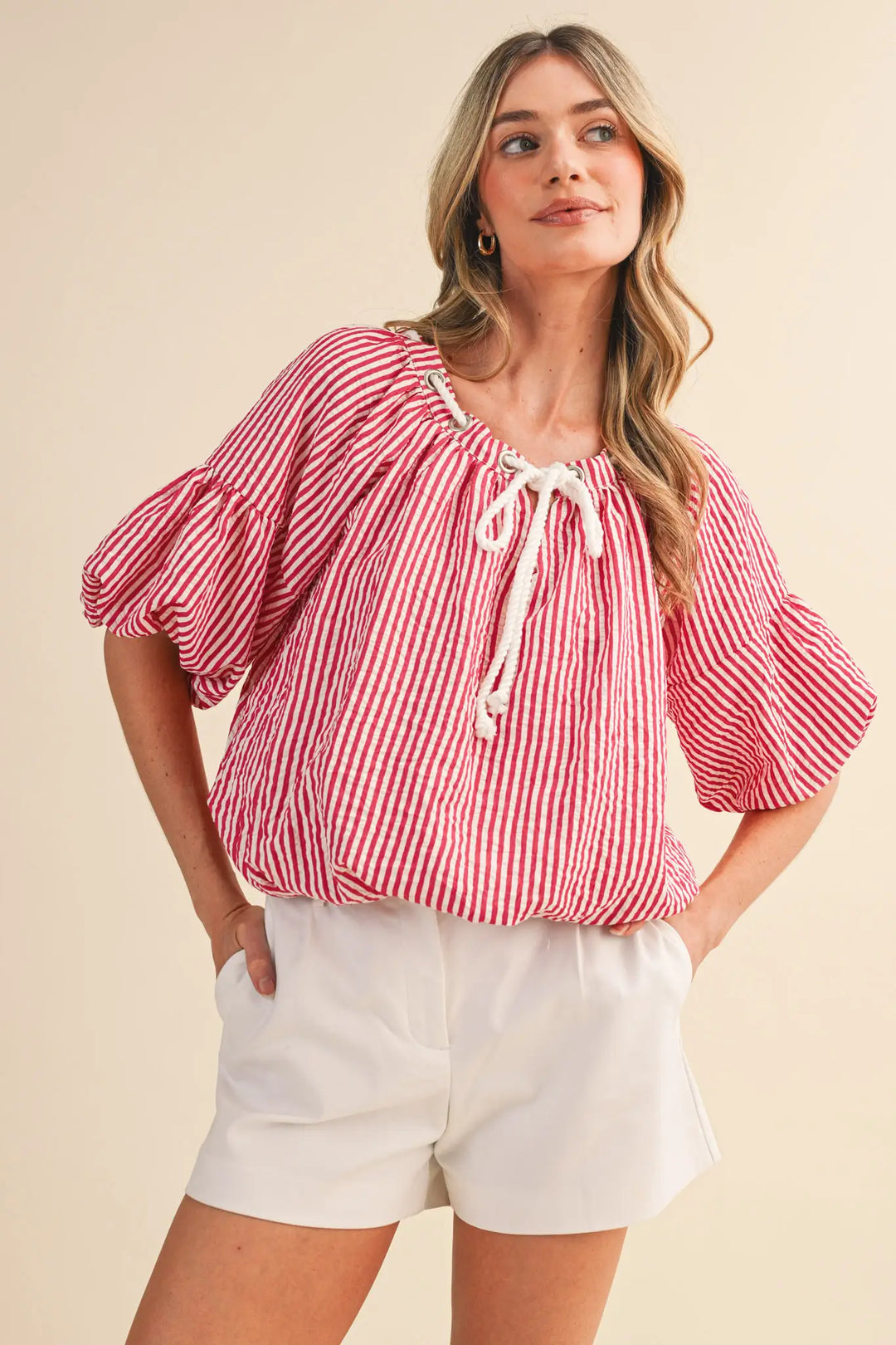 Vera Gingham Top