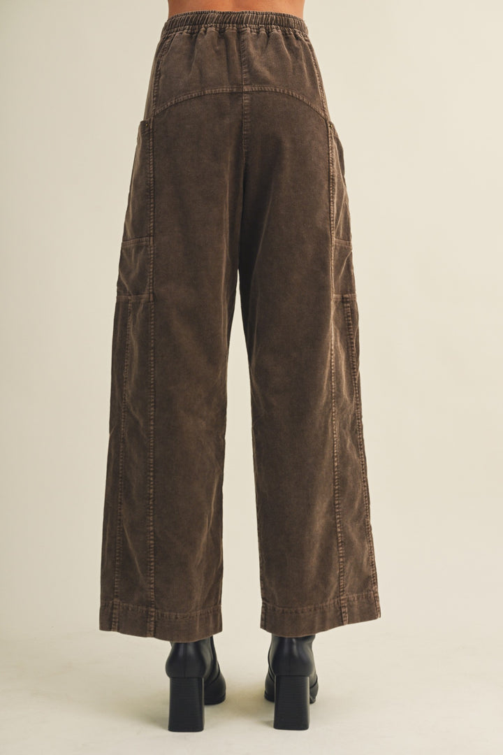 Brenda Wide-leg Utility Pants