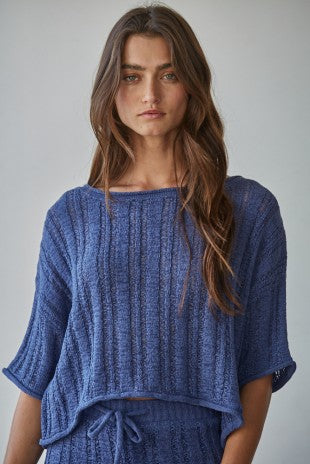 Saige Textured Top