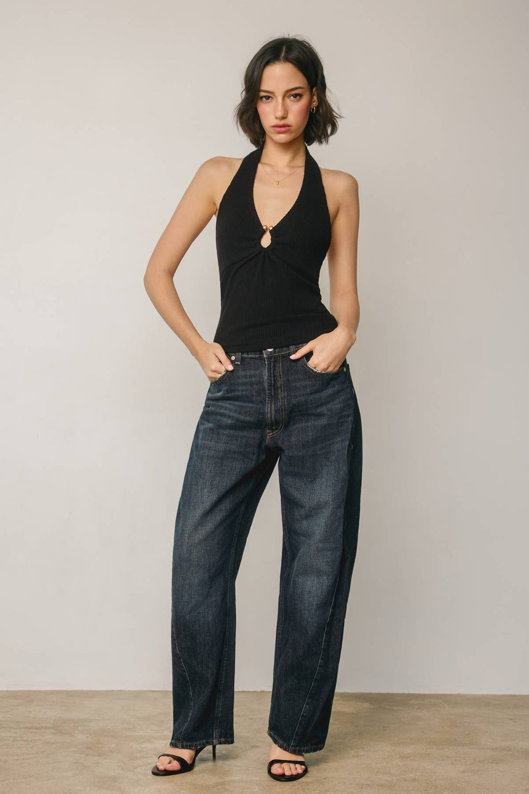 Helios Gold Detail Top