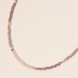 Multi Color Beaded Necklaces