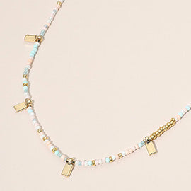 Multi Color Beaded Necklaces