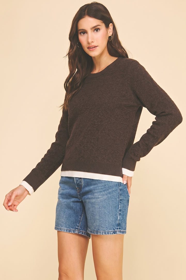 Rowan Double Layered Sweater