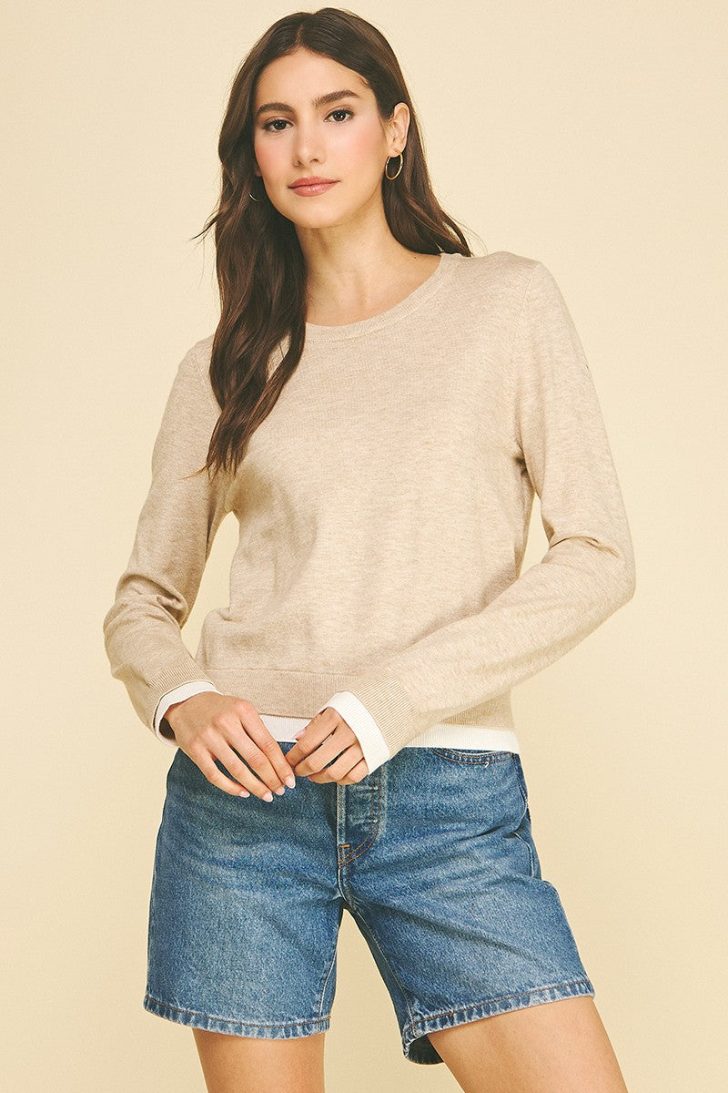 Rowan Double Layered Sweater