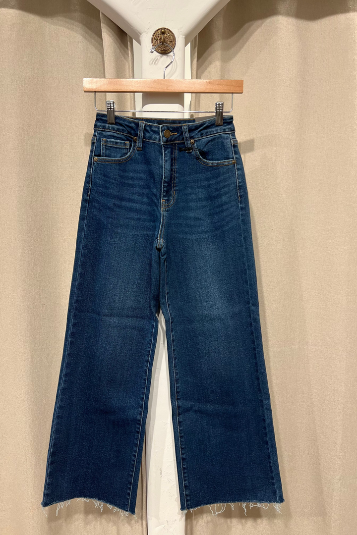 Slim Wide Leg Jeans