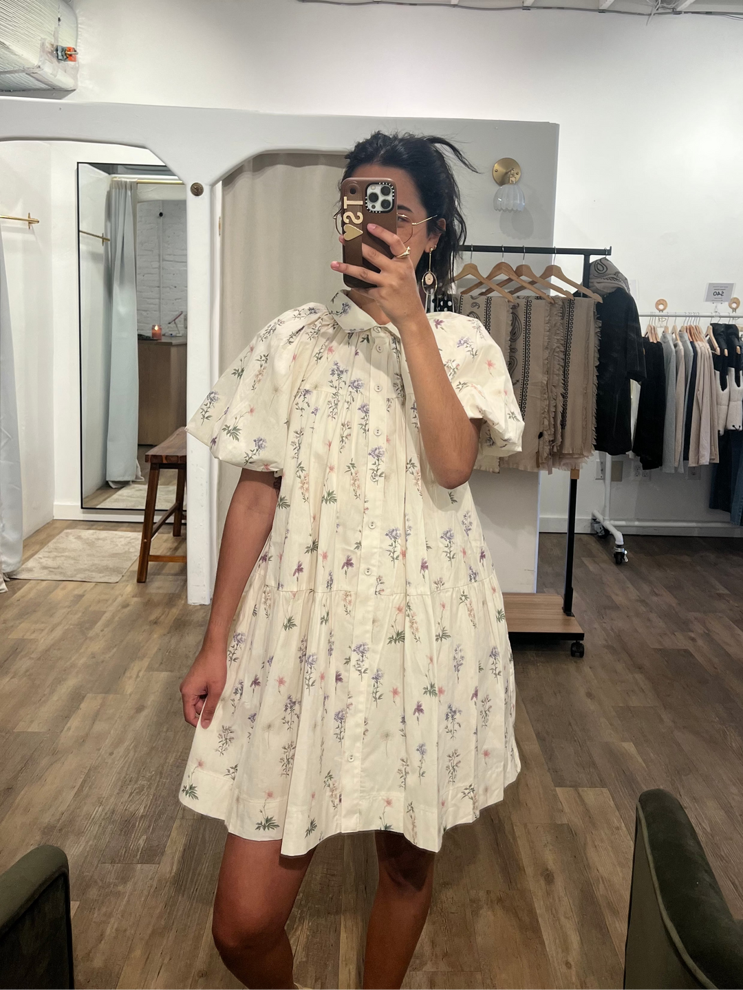 Lola Floral Shirt Dress