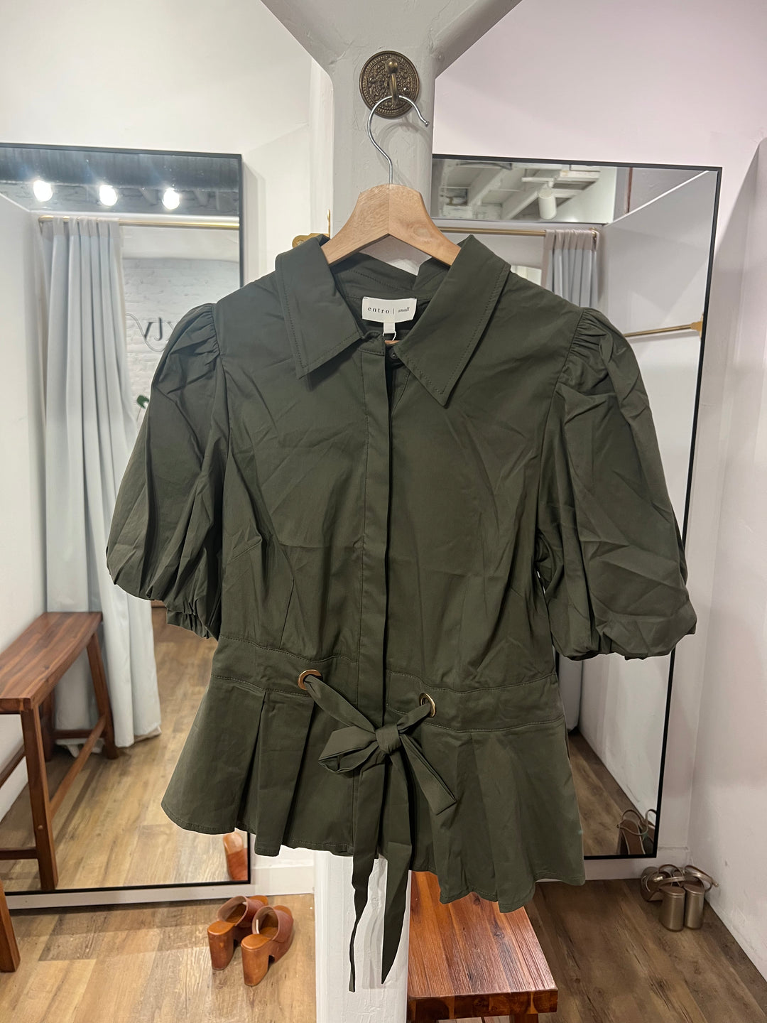 Marcy Tie Blouse