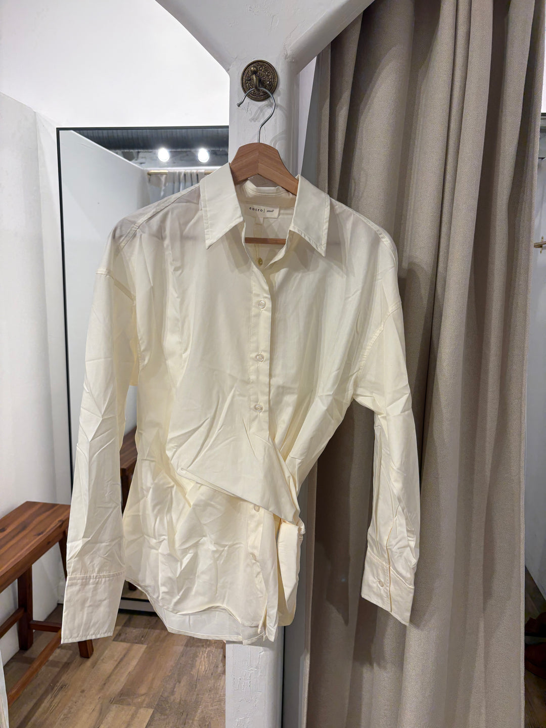 Cora Tie Front Blouse