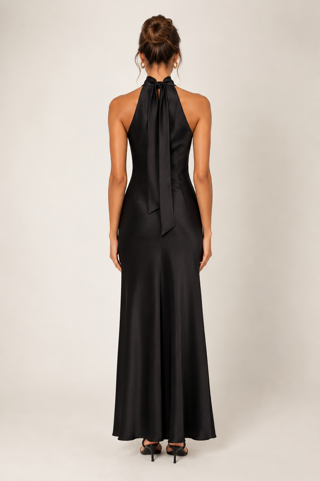 Lara High Neck Maxi Dress