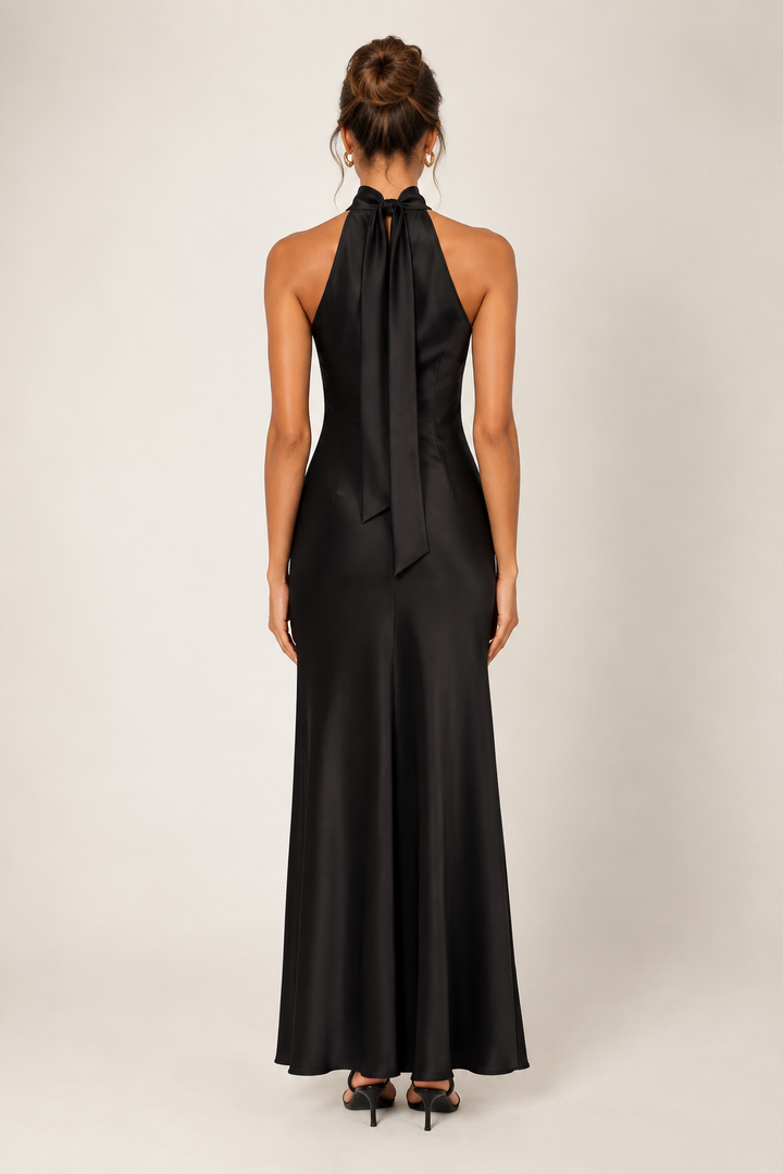 Lara High Neck Maxi Dress
