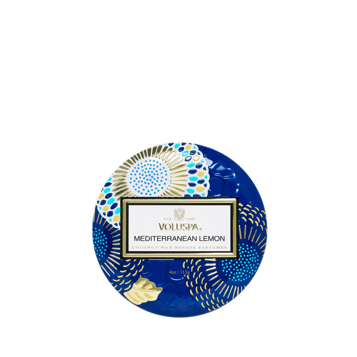 Mediterranean Lemon Mini Tin 4oz