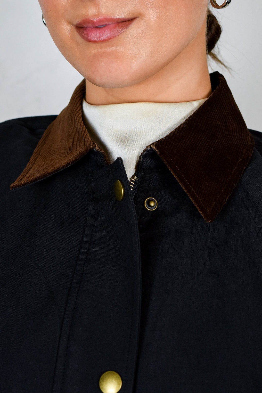 Rylan Contrast Barn Jacket